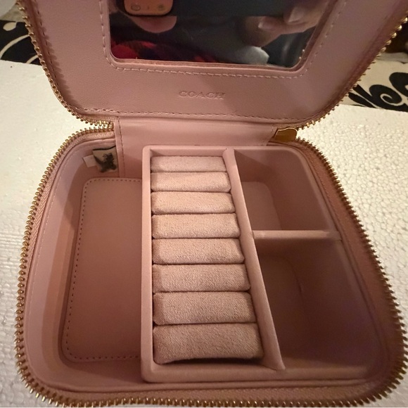 NWOT Coach Accessories | Coach Jewelry Box Butterfly Blossom Print Pink - Picture 2 of 5